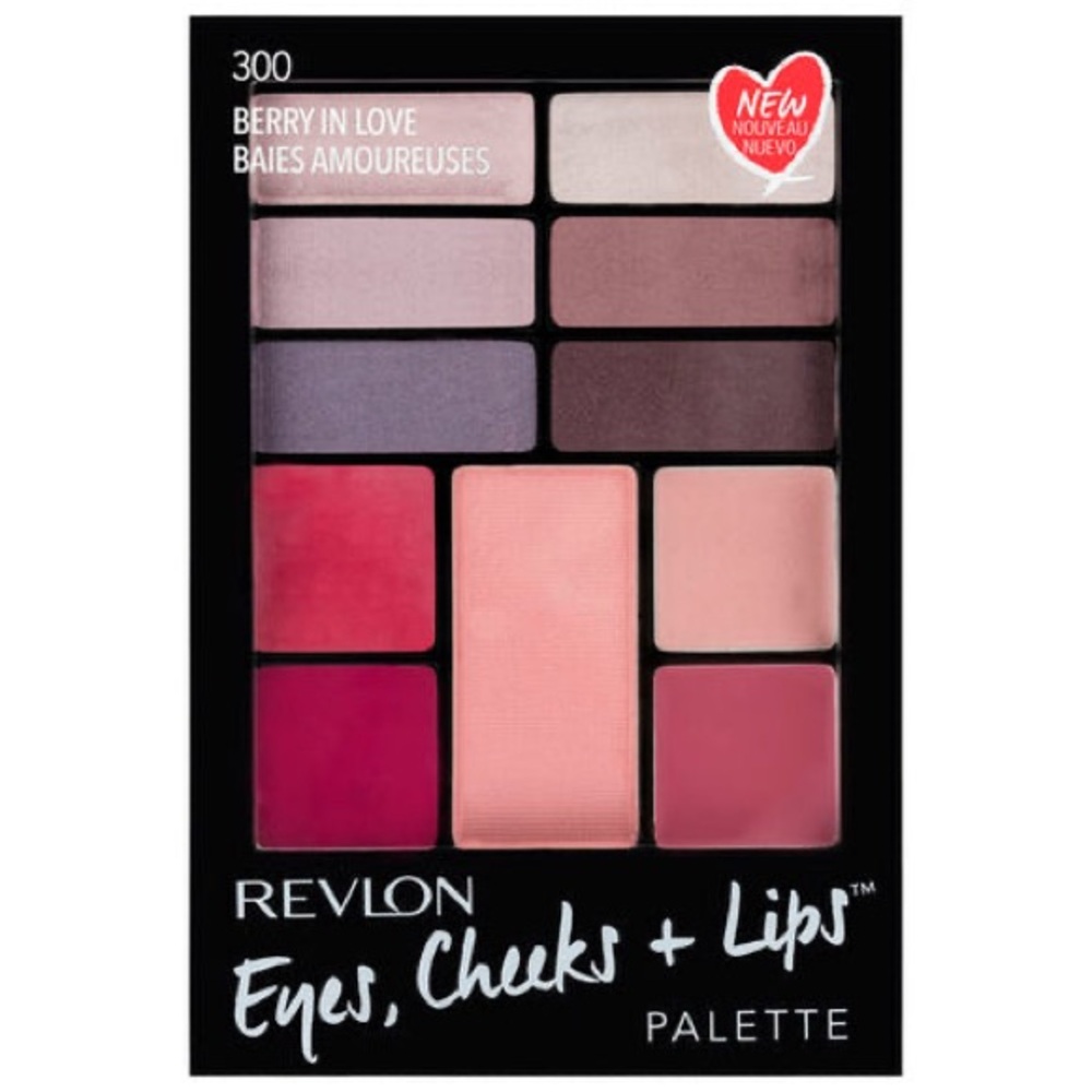 Revlon: Eyes, Cheeks & Lips Palette 300 Berry in Love, sealed.